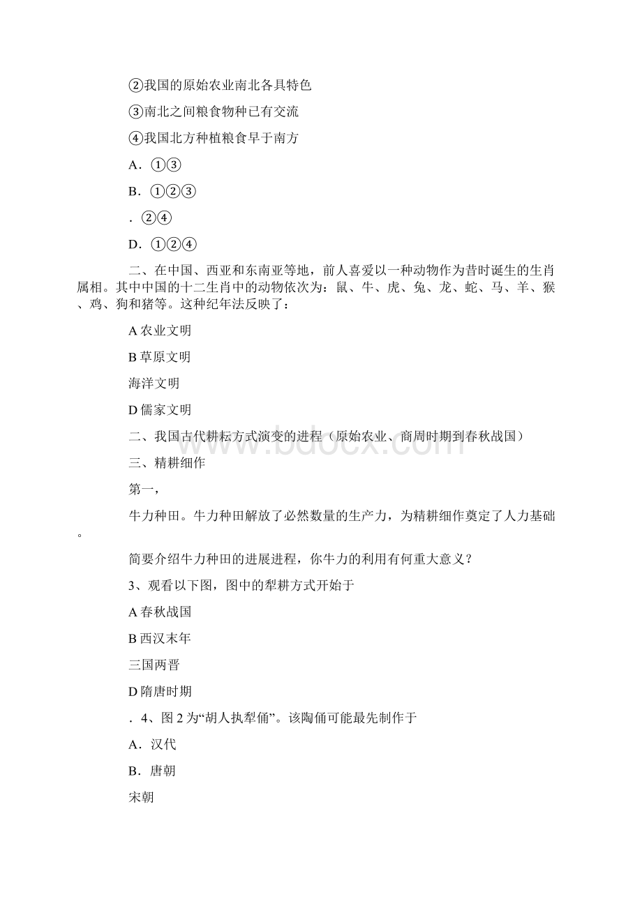 精耕细作的农业生产体系的形成教案.docx_第2页