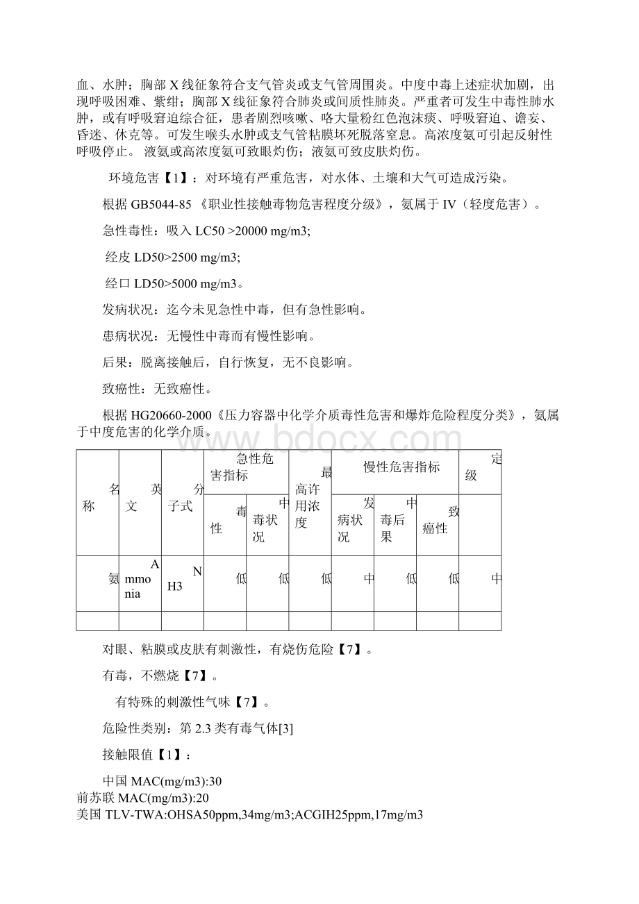 液氨的特性及相关设计规范及要求.docx_第2页