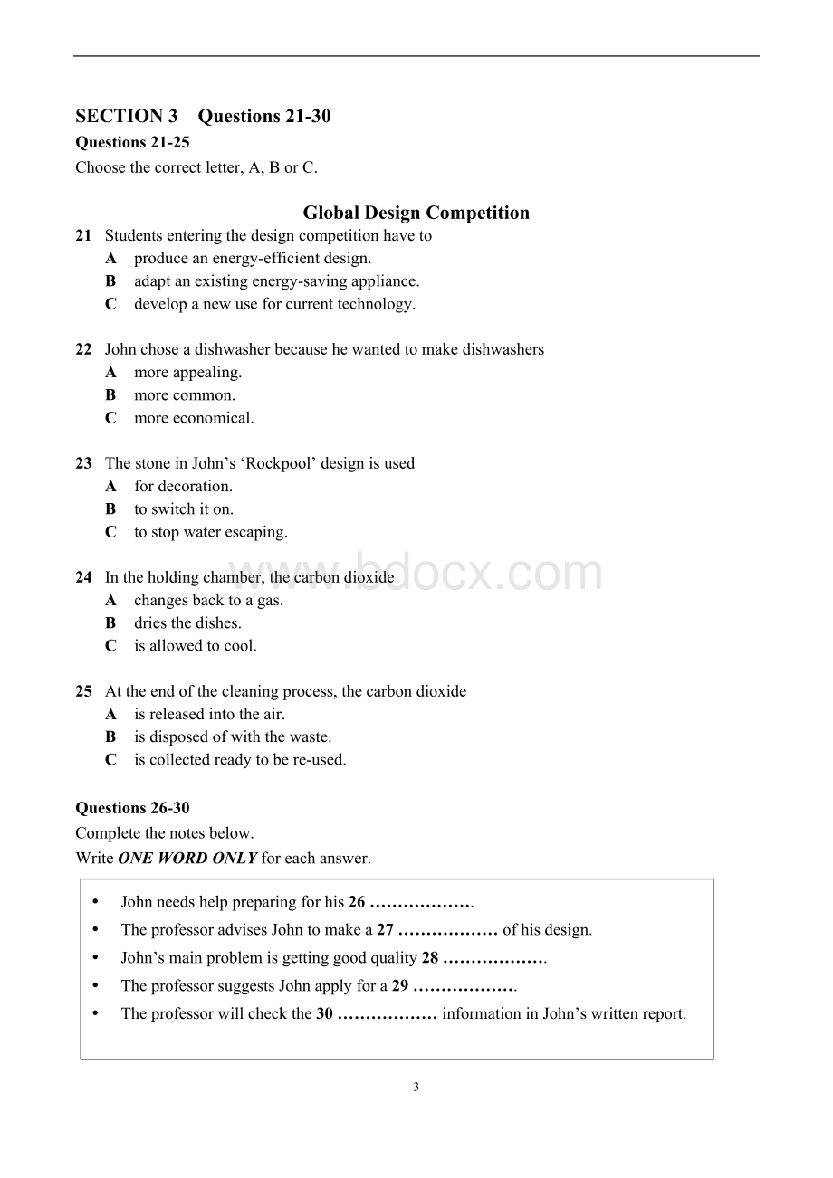 剑桥雅思10听力试题(手打版)Word文件下载.doc_第3页