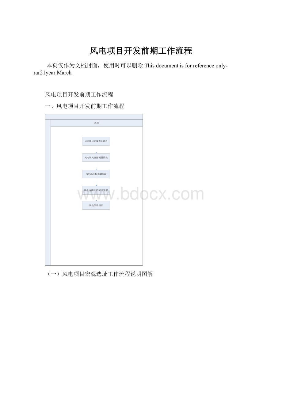 风电项目开发前期工作流程Word格式文档下载.docx_第1页