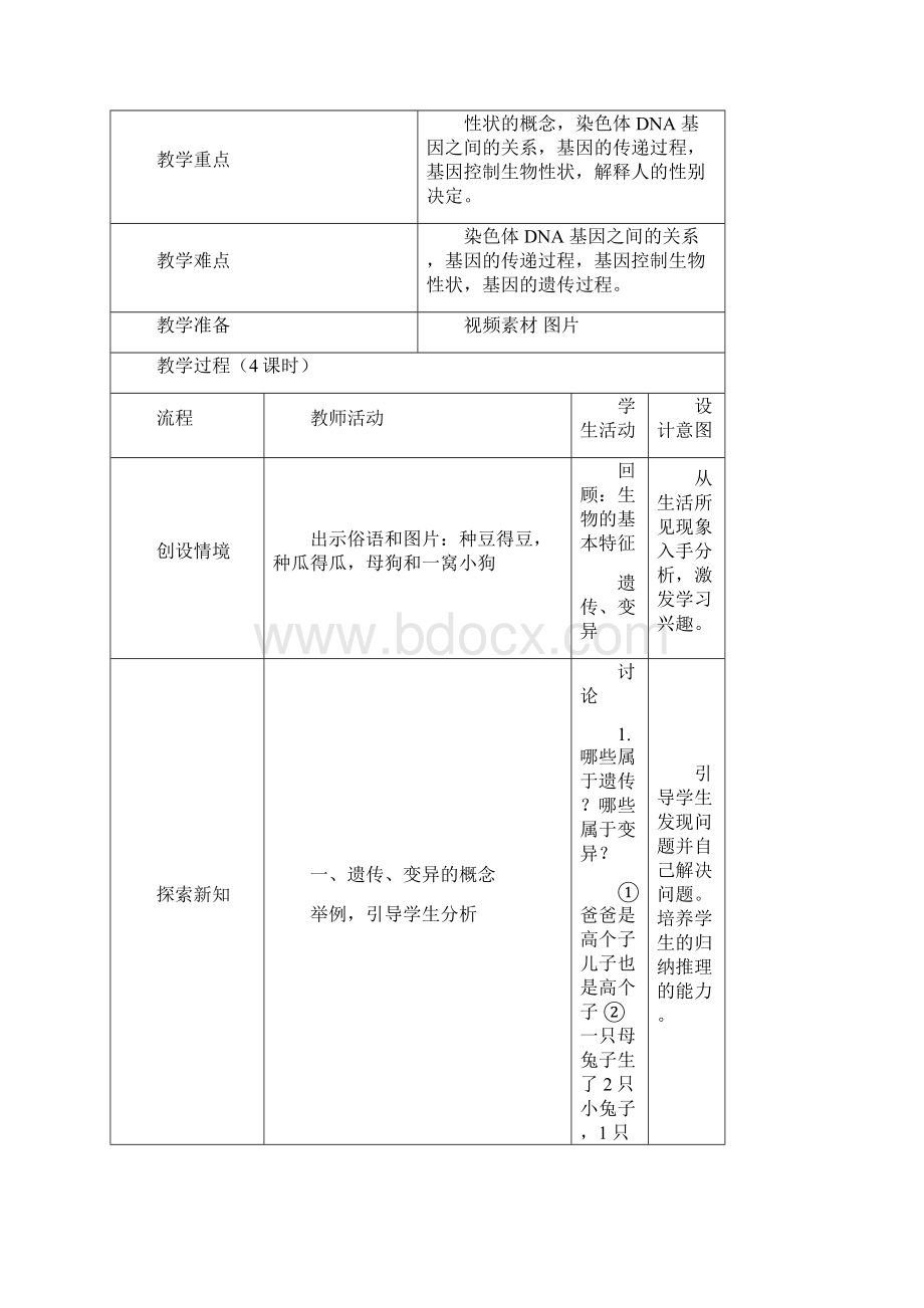 苏科版江苏省张家港市第一中学八年级生物下册第2122章教案Word格式文档下载.docx_第2页