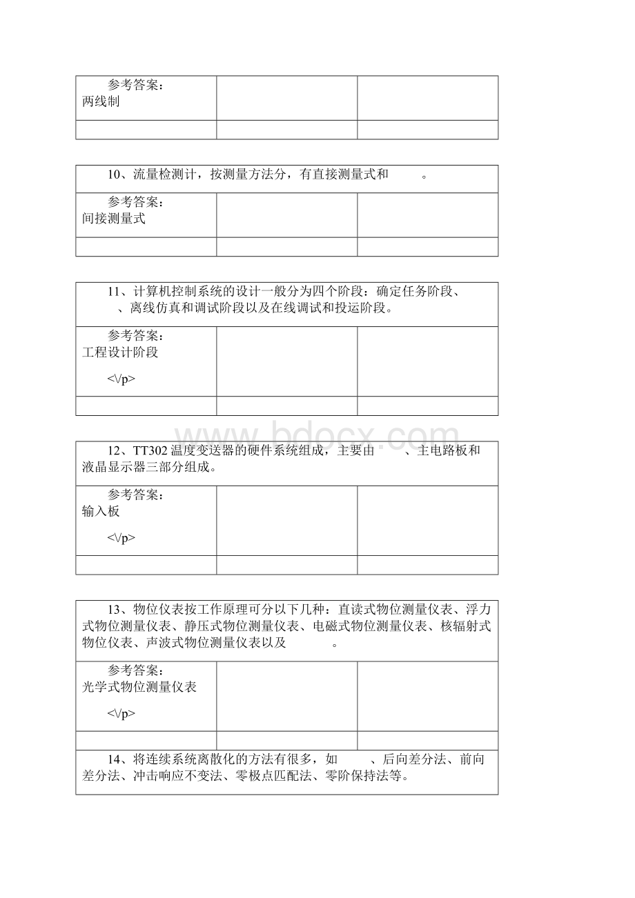 西南大学19秋1084 计算机控制技术在线作业答案.docx_第3页