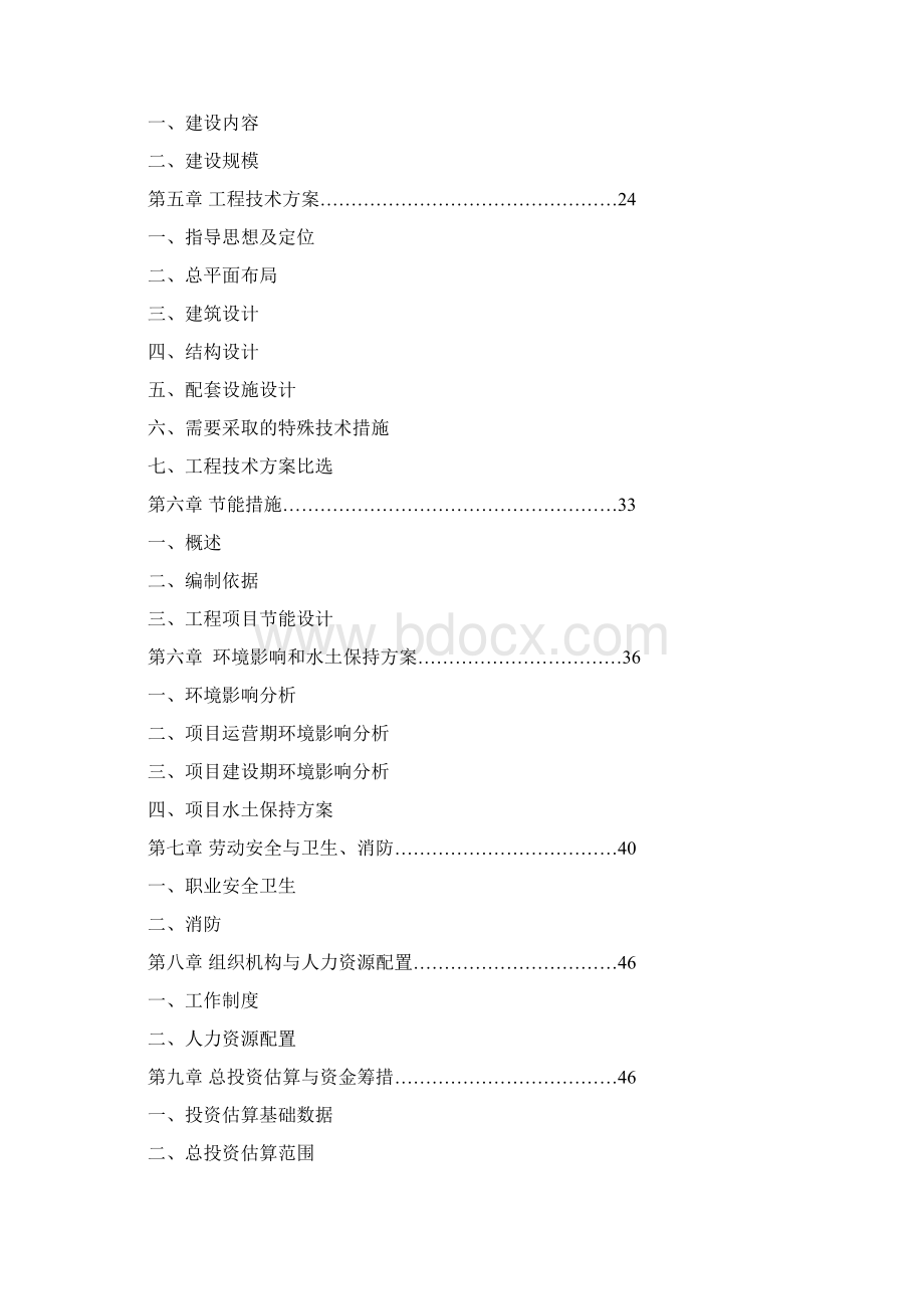 XX县公共服务敬老院新建项目可行性研究报告文档格式.docx_第2页