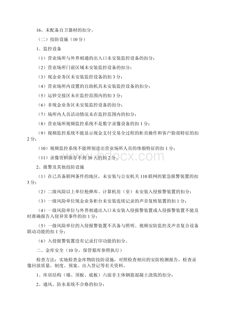 银行业金融机构安全评估标准Word文件下载.docx_第2页