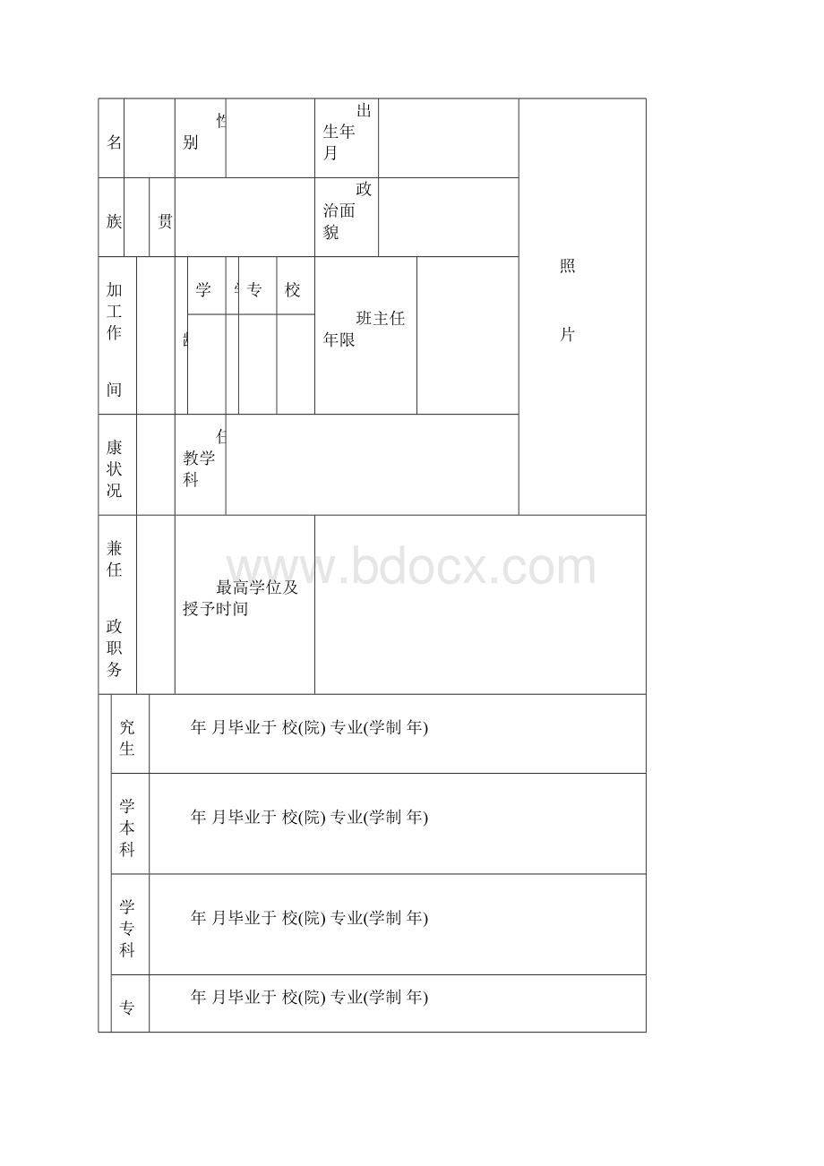 山东省中专技校教师Word格式文档下载.docx_第2页