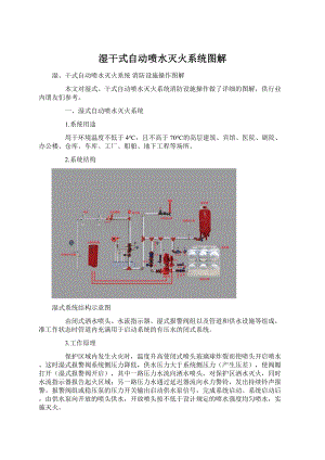 湿干式自动喷水灭火系统图解文档格式.docx