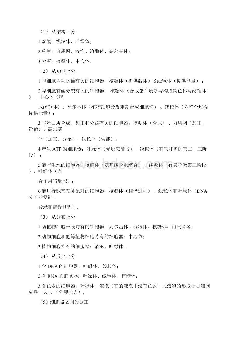 高中生物二轮专题复习知识点整合Word格式文档下载.docx_第3页