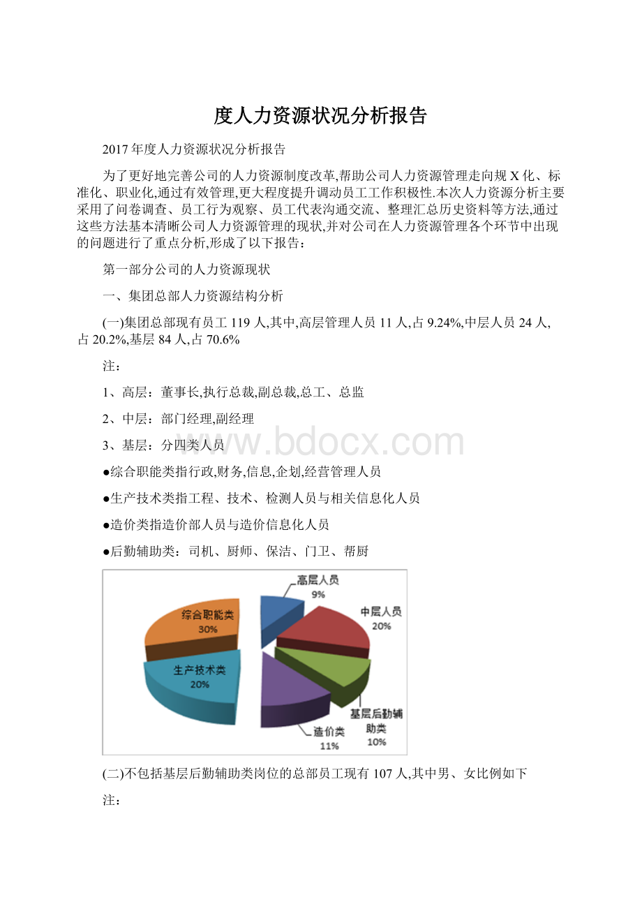 度人力资源状况分析报告Word文档格式.docx_第1页