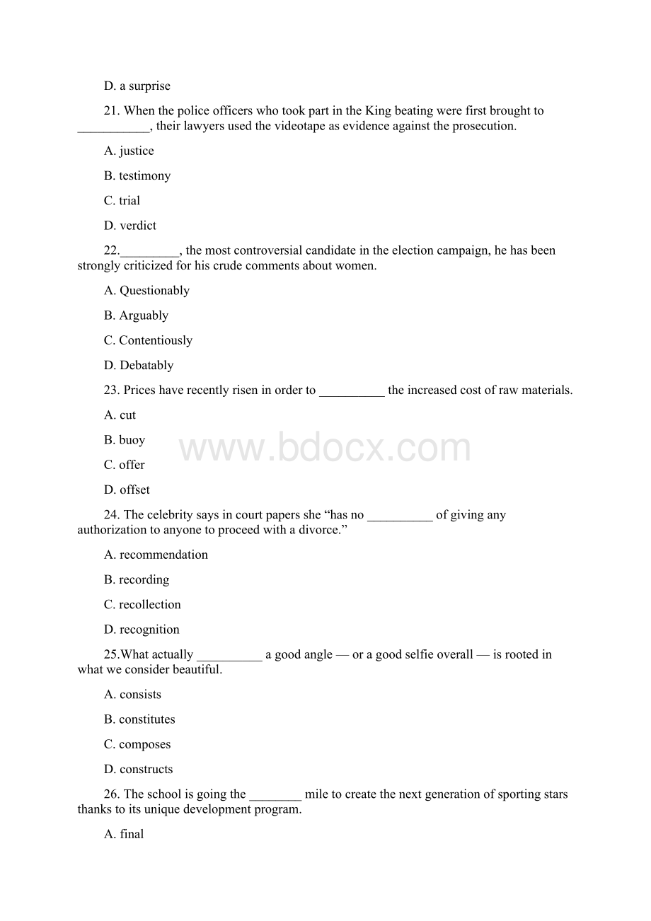 英语专四真题及参考答案Word文档下载推荐.docx_第3页