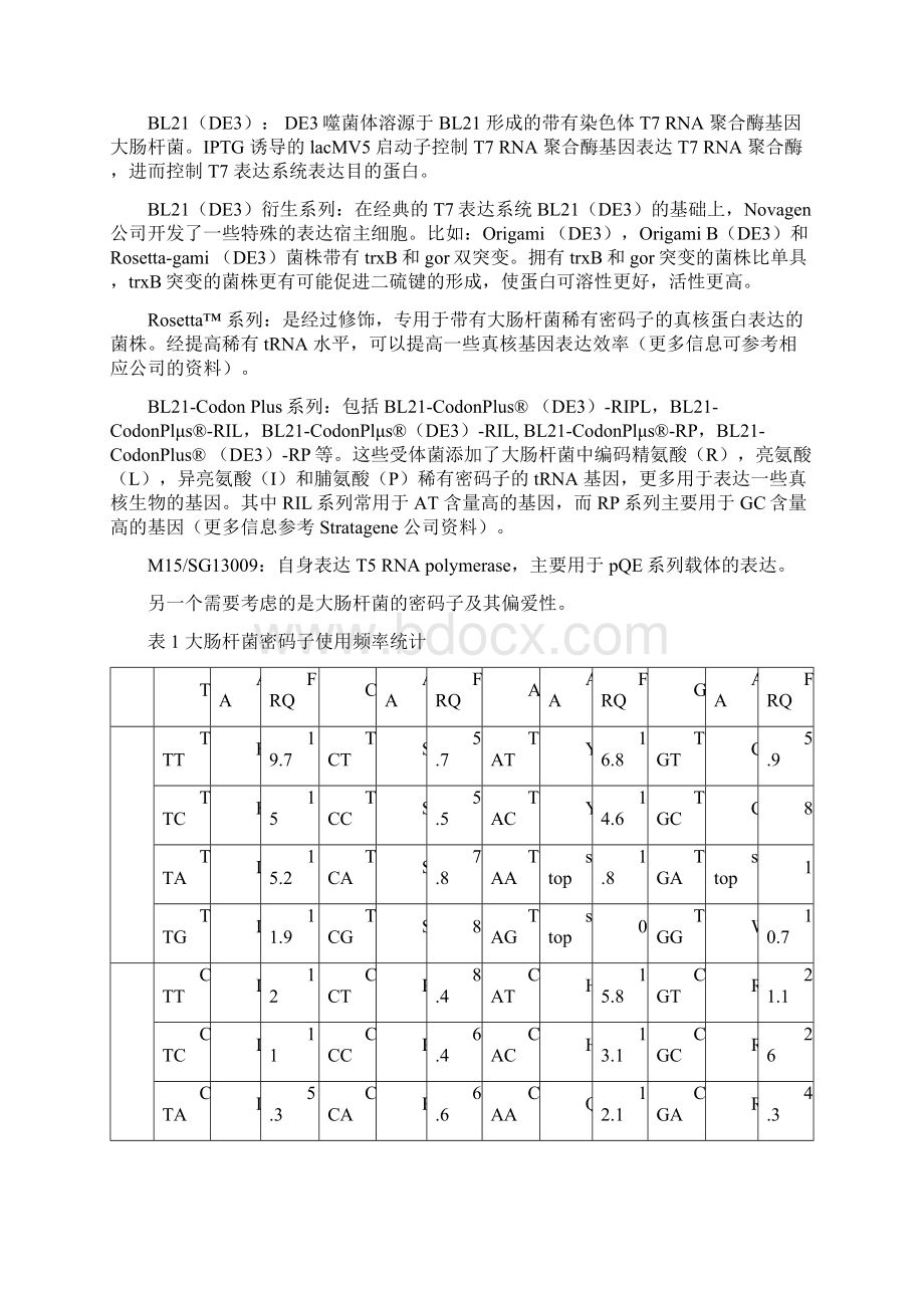 大肠杆菌表达系统与蛋白表达纯化文档格式.docx_第2页