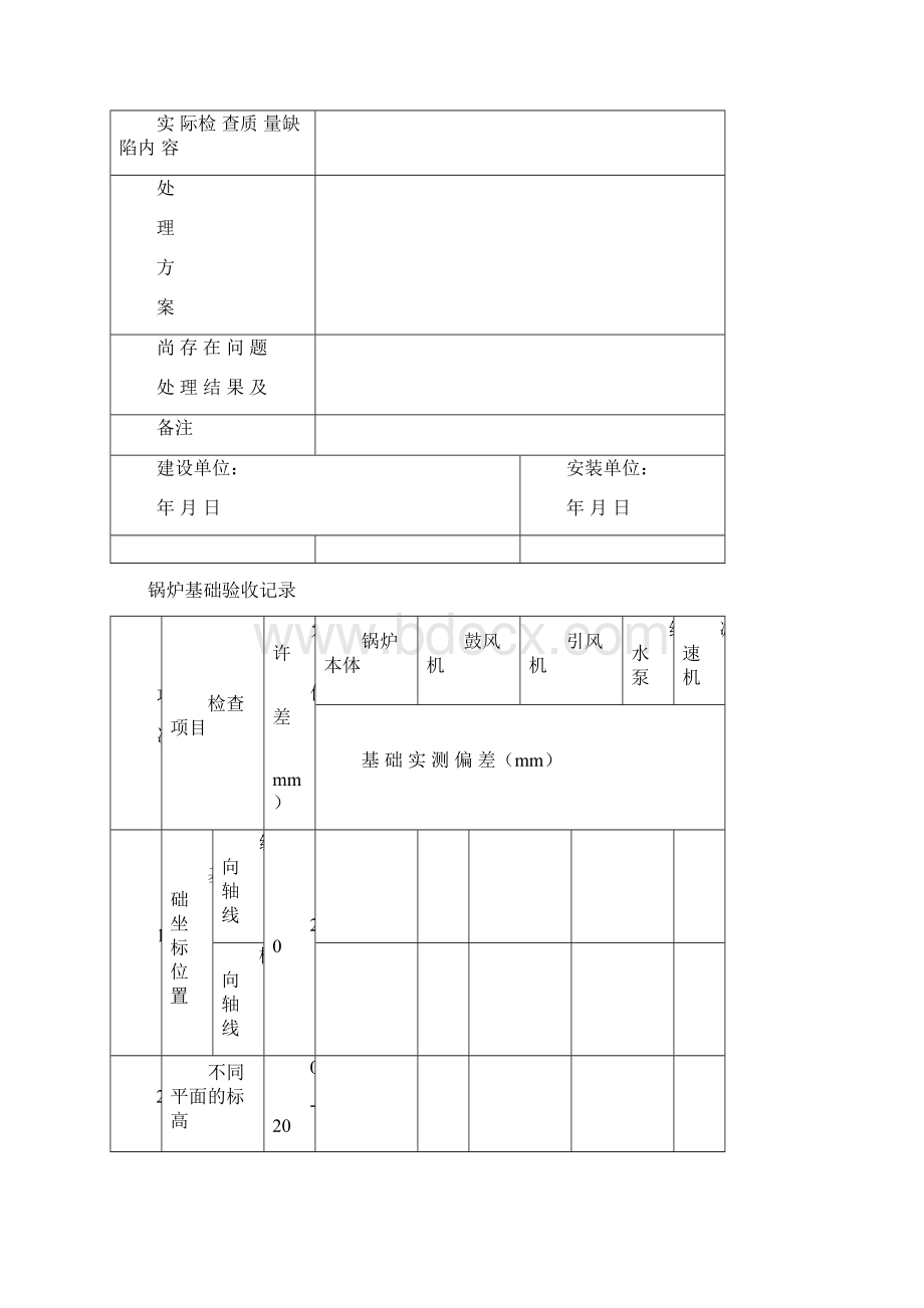 蒸汽锅炉安装质量证明书范本小强Word文档下载推荐.docx_第3页