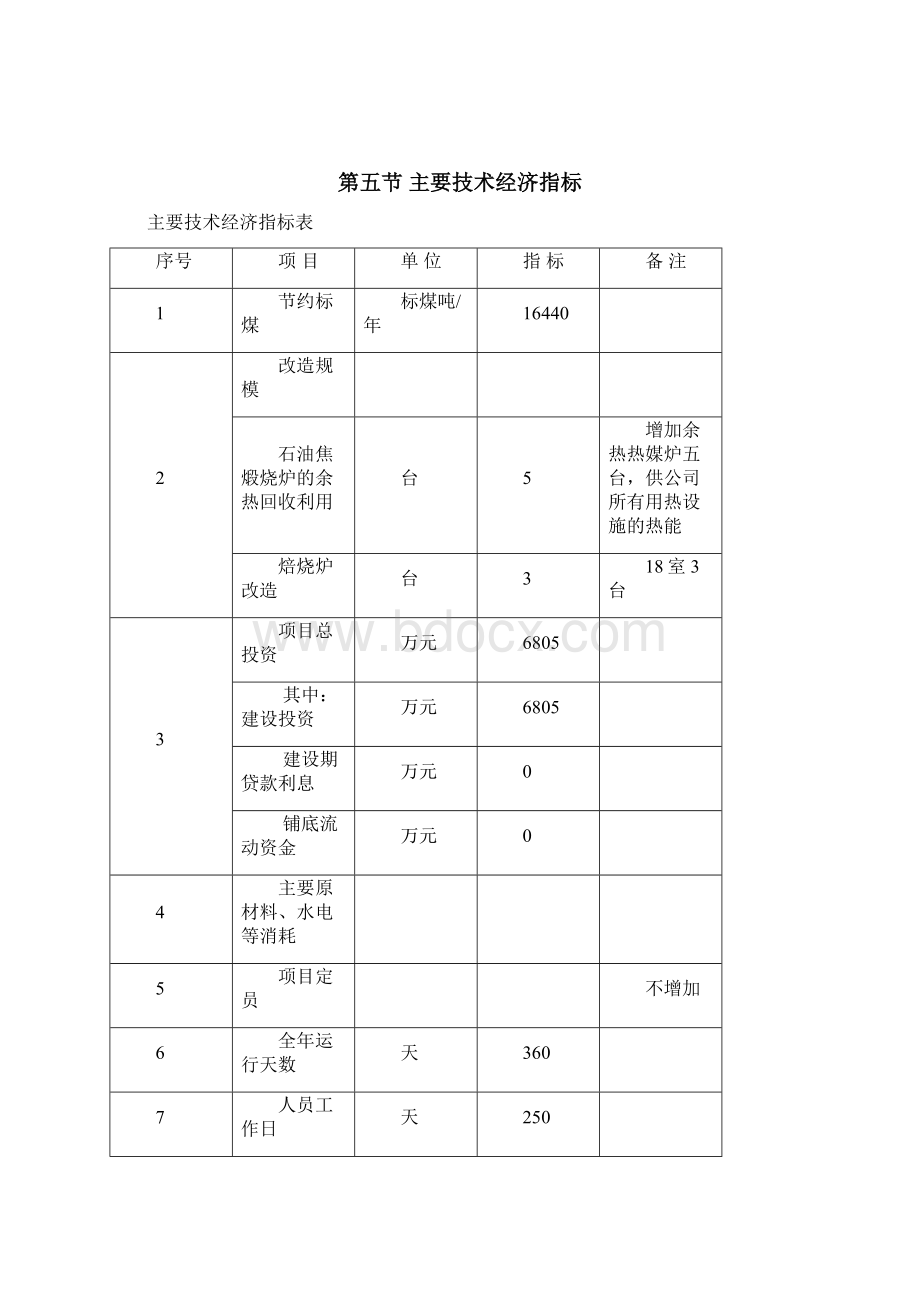 铝电解预焙阳极生产线节能技术改造项目可行性研究报告Word下载.docx_第3页