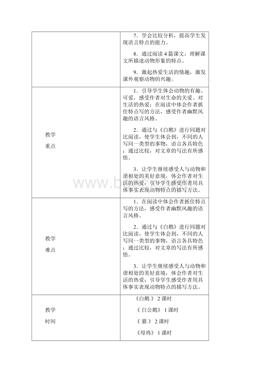 完整打印版小学四年级上册第四单元电子教案李Word下载.docx_第2页