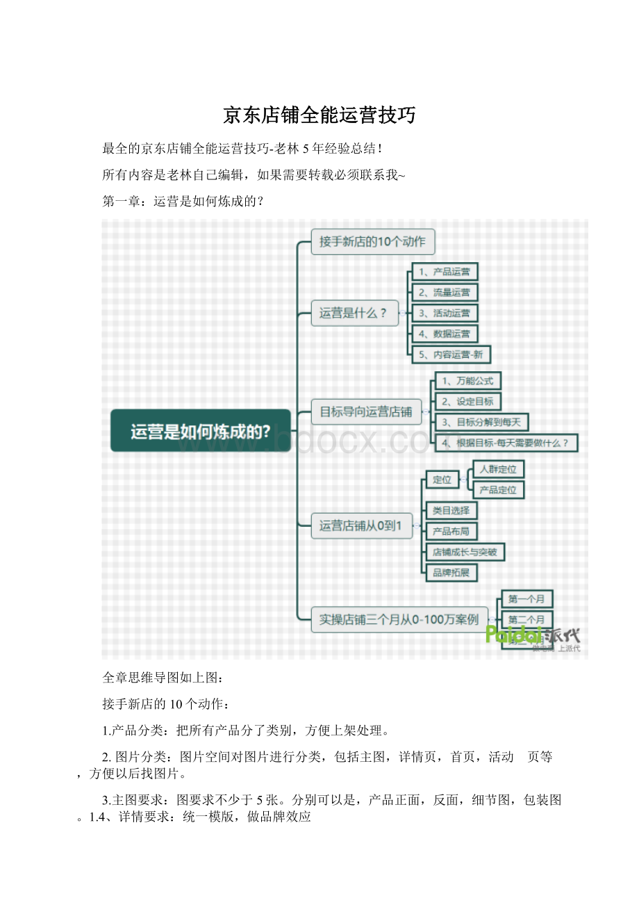 京东店铺全能运营技巧.docx_第1页