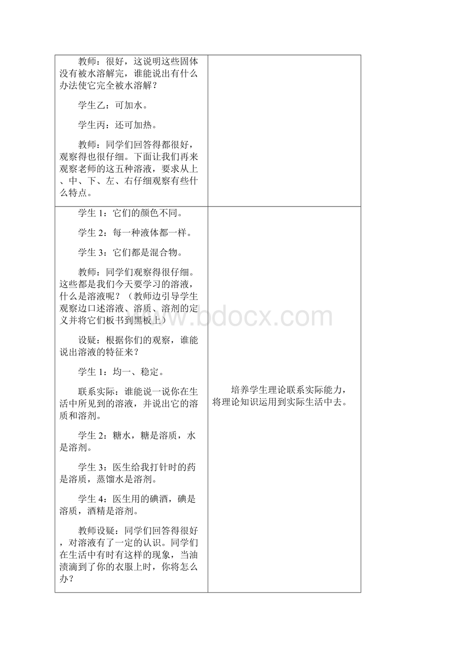 九年级化学下册《第九单元 溶液》章节教案 新人教版.docx_第3页