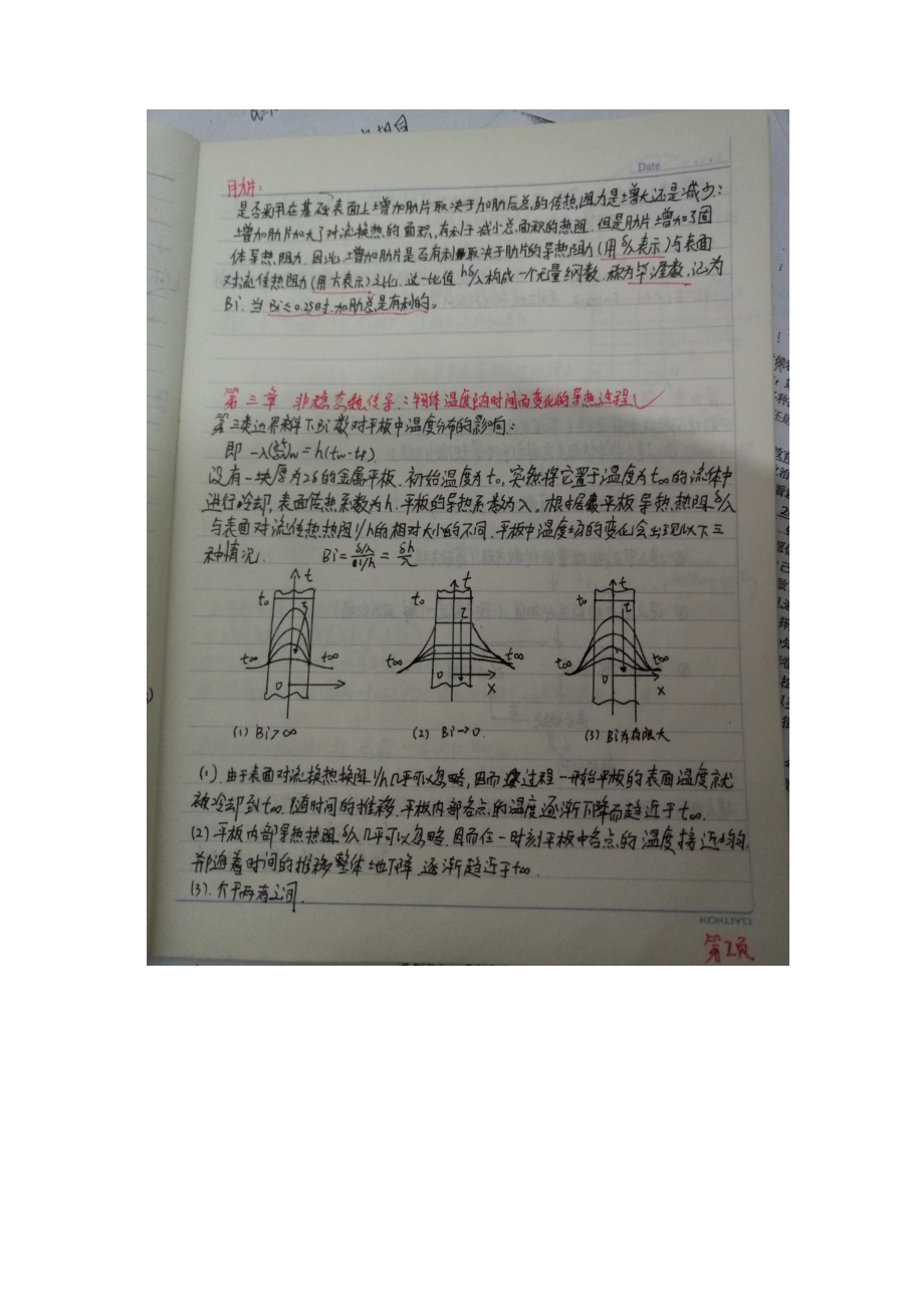 东南大学传热学 重难点归纳笔记独家版.docx_第3页