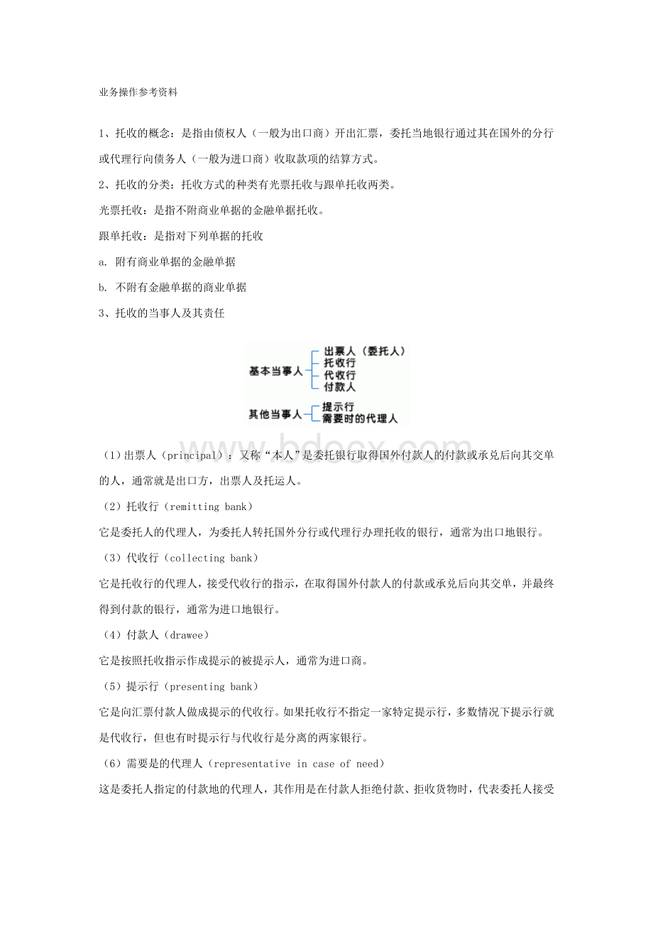 国际结算之托收Word文档格式.doc