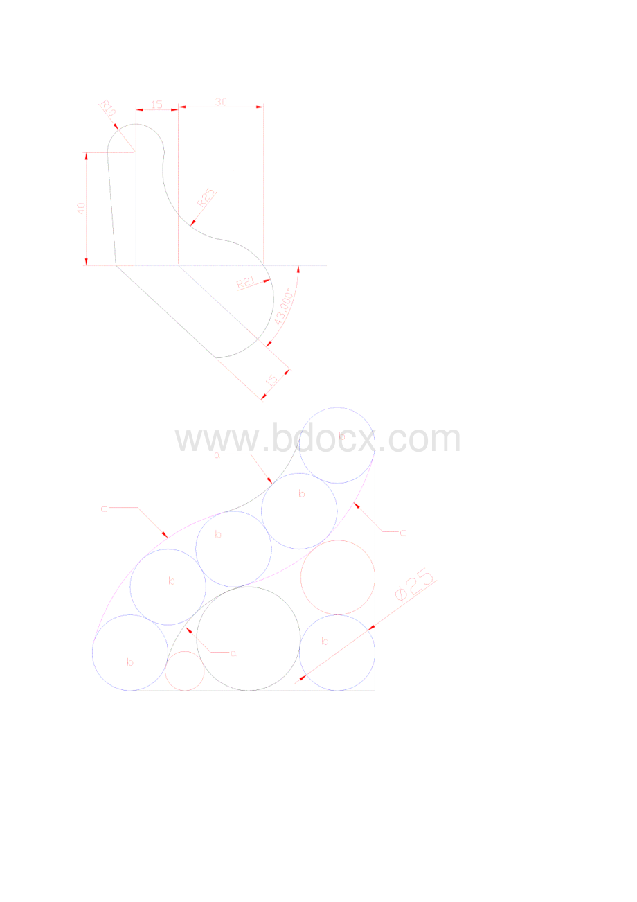 史上超全的CAD练习图难度篇.docx_第3页