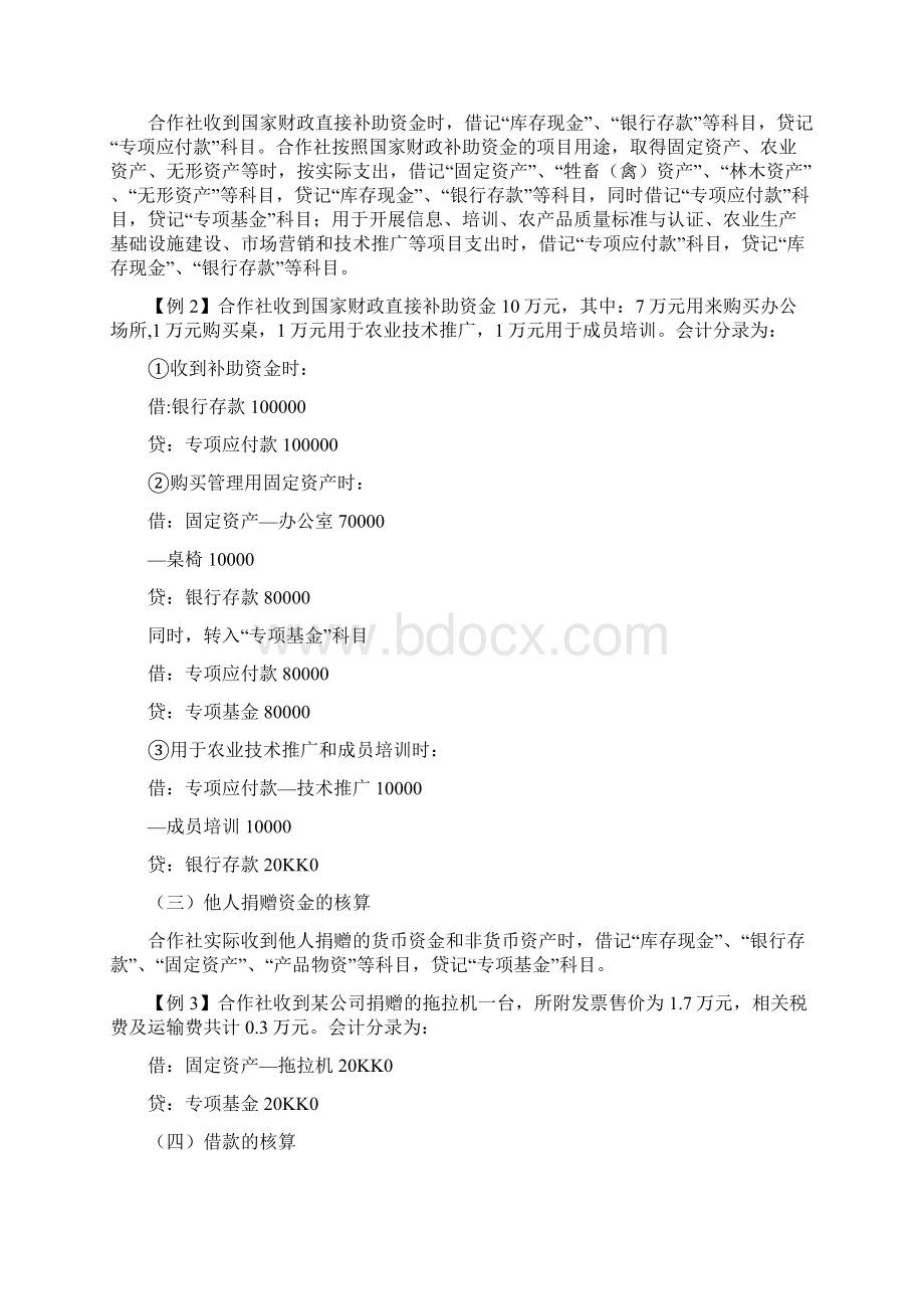 参考借鉴农民专业合作社账务处理实务操作docx.docx_第2页