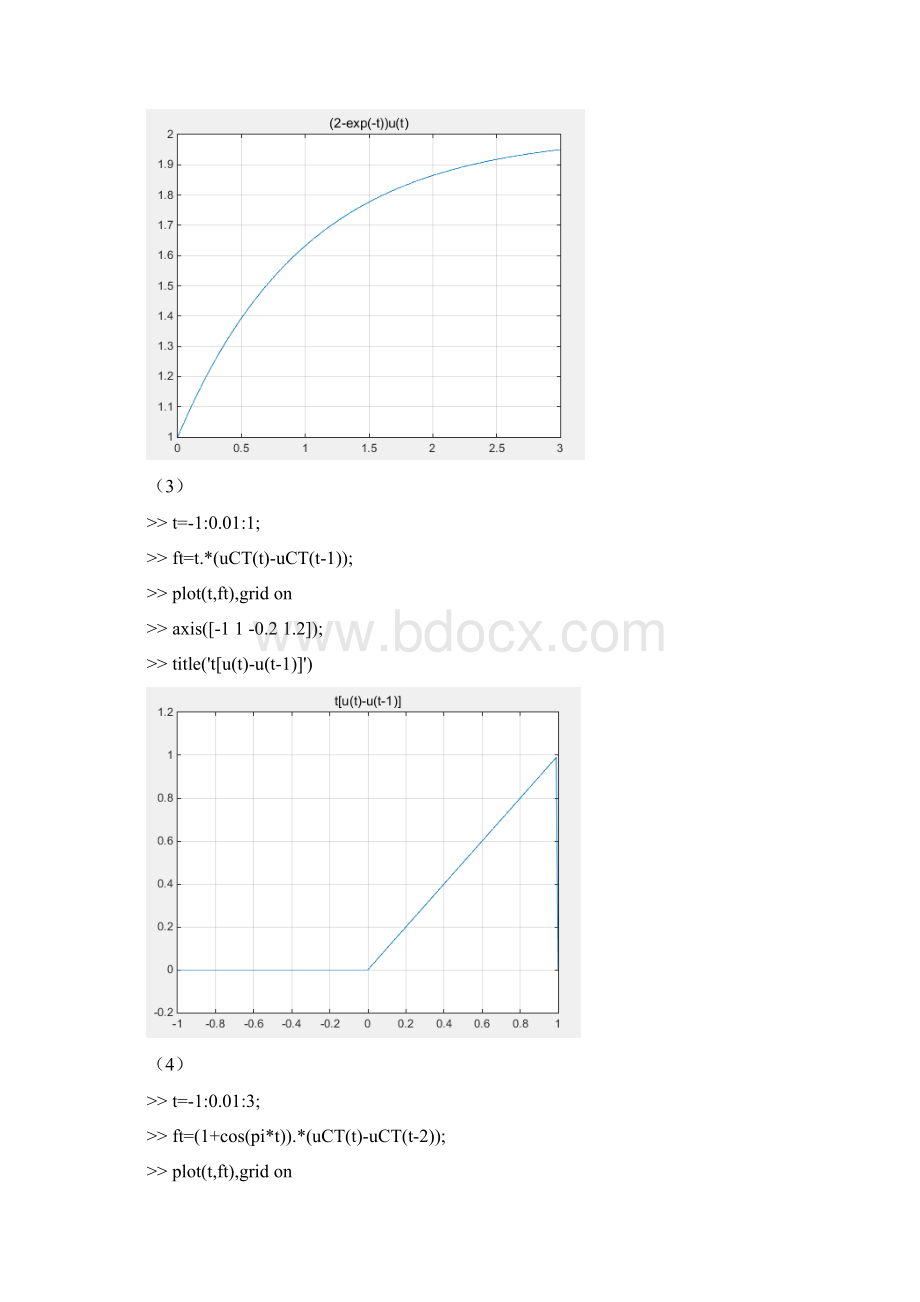 《基于MATLAB的信号与系统实验指导》编程练习.docx_第2页