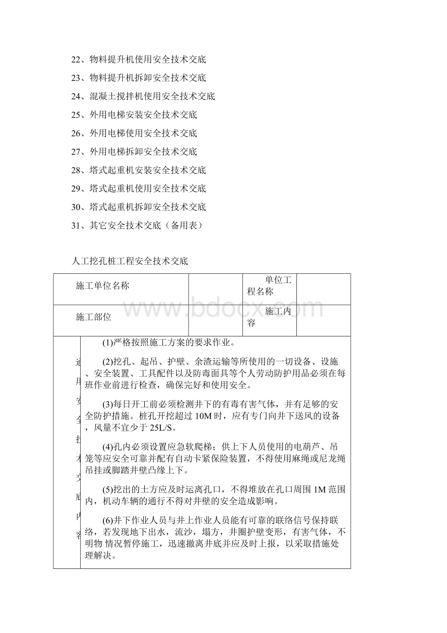 建筑和装饰装修施工现场安全技术交底大全.docx_第2页