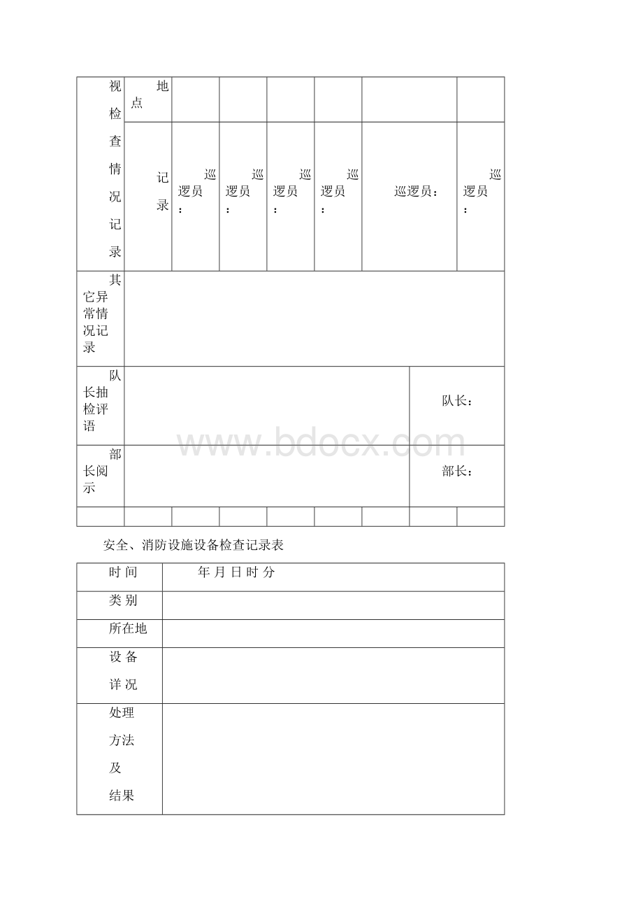 保安工作表格大全汇总Word格式文档下载.docx_第2页