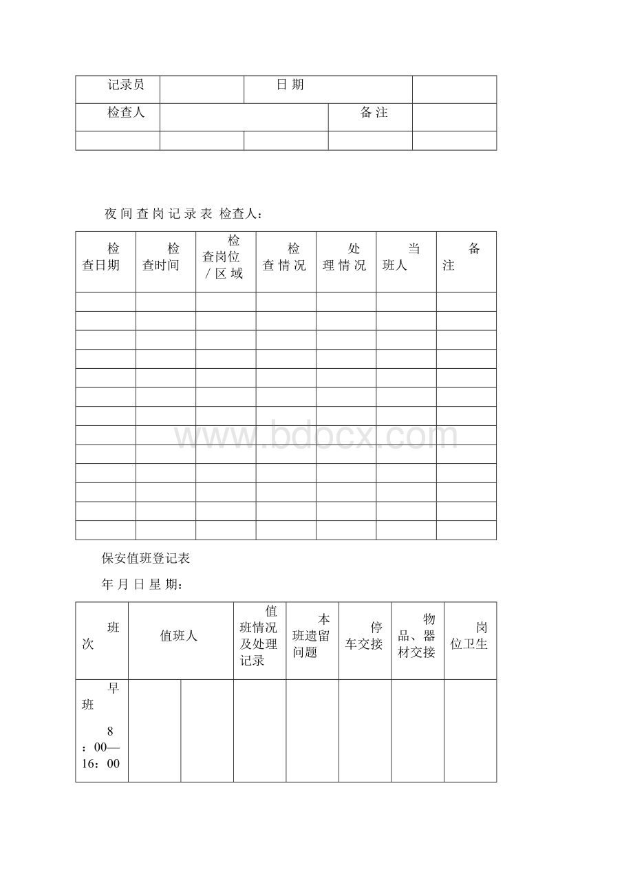 保安工作表格大全汇总Word格式文档下载.docx_第3页