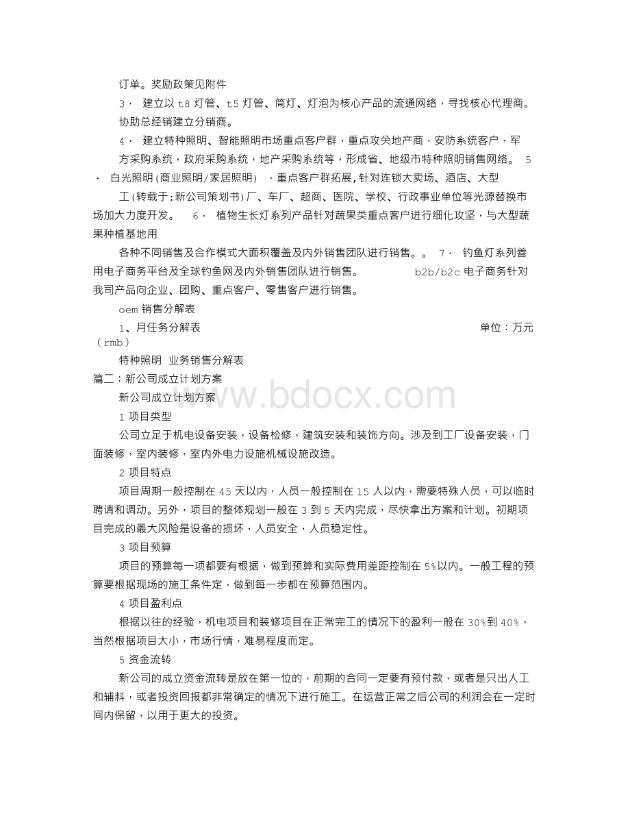 新公司策划书Word文档格式.doc_第2页