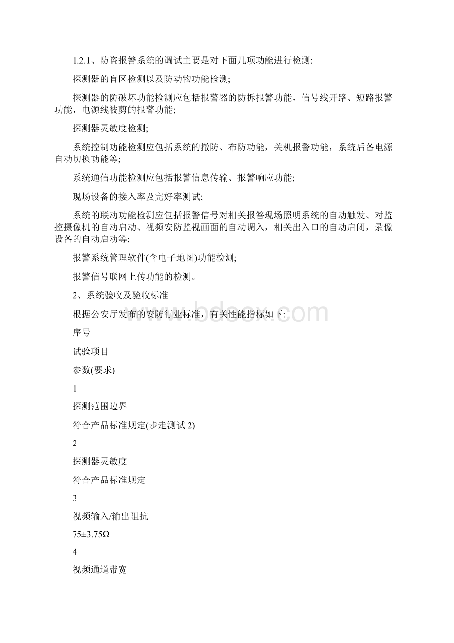 弱电系统调试及验收方案最新版.docx_第3页