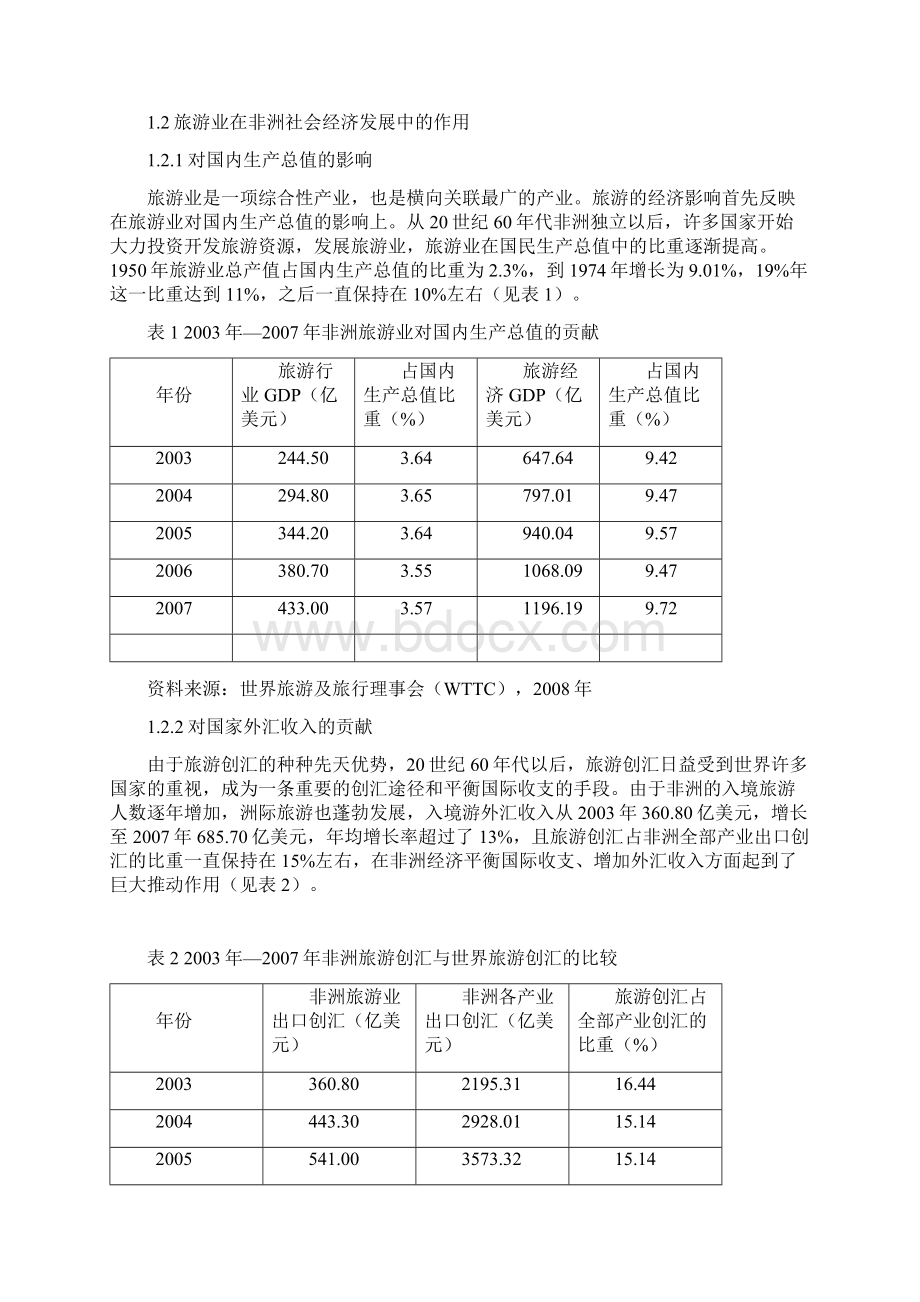 非洲旅游业发展的SWOT分析.docx_第2页