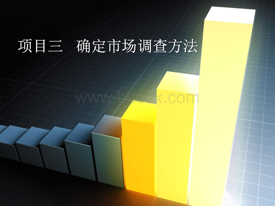 市场调查与分析课件项目三PPT格式课件下载.ppt_第1页