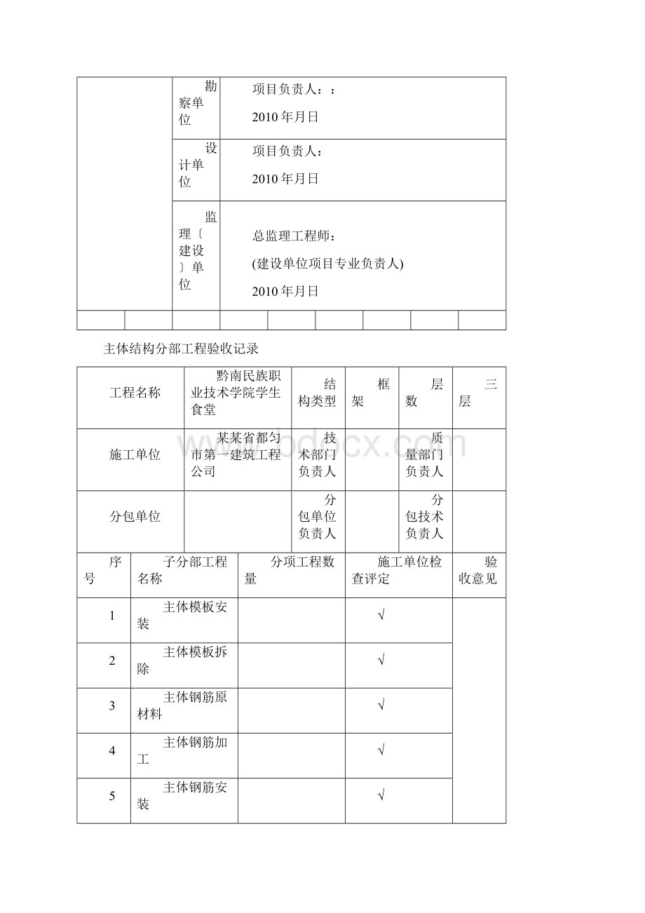 主体分部子分部工程验收记录簿填写实例.docx_第2页