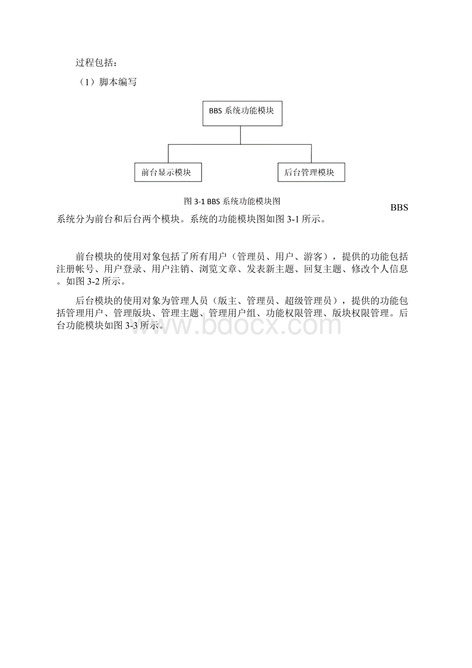 BBS论坛系统设计SQLJava实习报告.docx_第2页