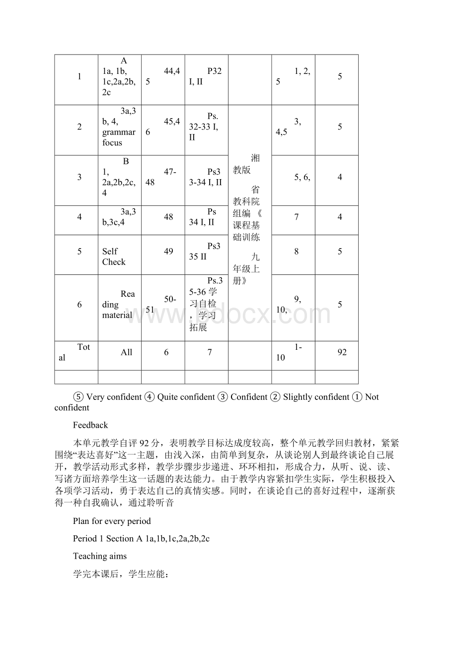 九年级英语 Grade9 Unit6 I like music that i can dance to六课时教案 人教新目标版Word文档下载推荐.docx_第2页