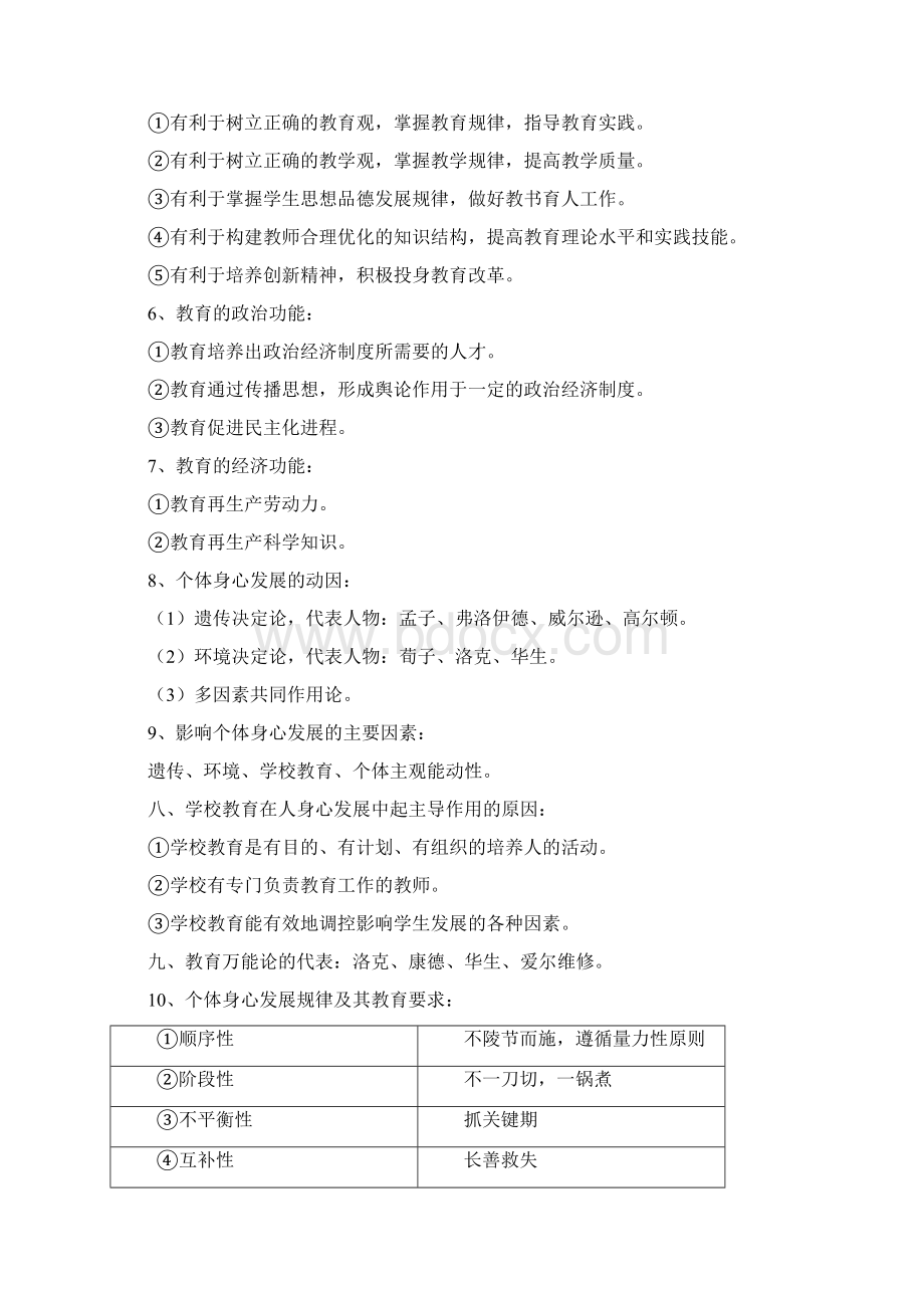 教师招聘考试教育理论基础知识必考的288个重点.docx_第2页