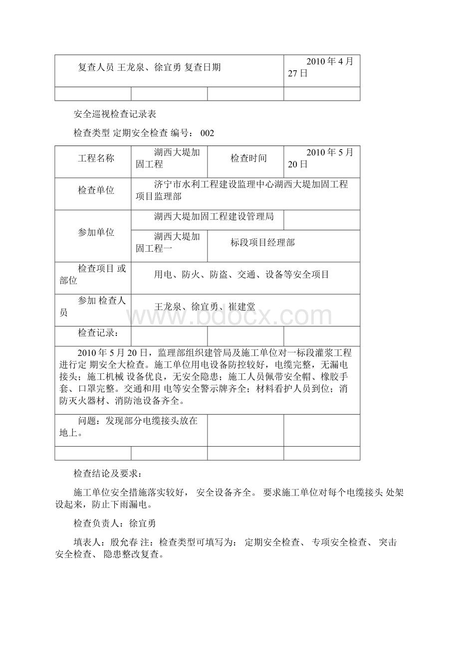 安全检查巡视记录表.docx_第2页