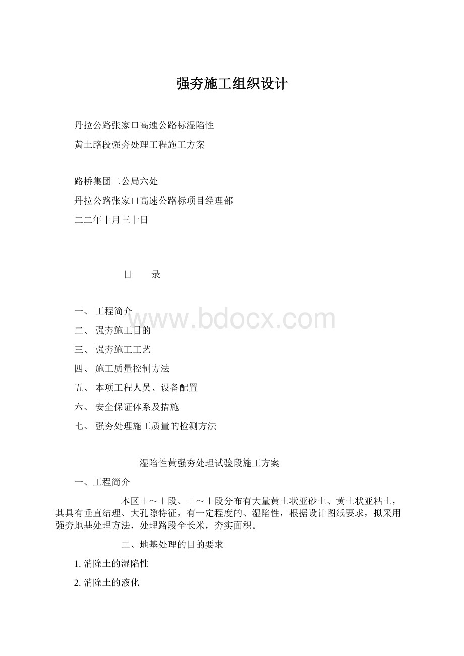 强夯施工组织设计.docx