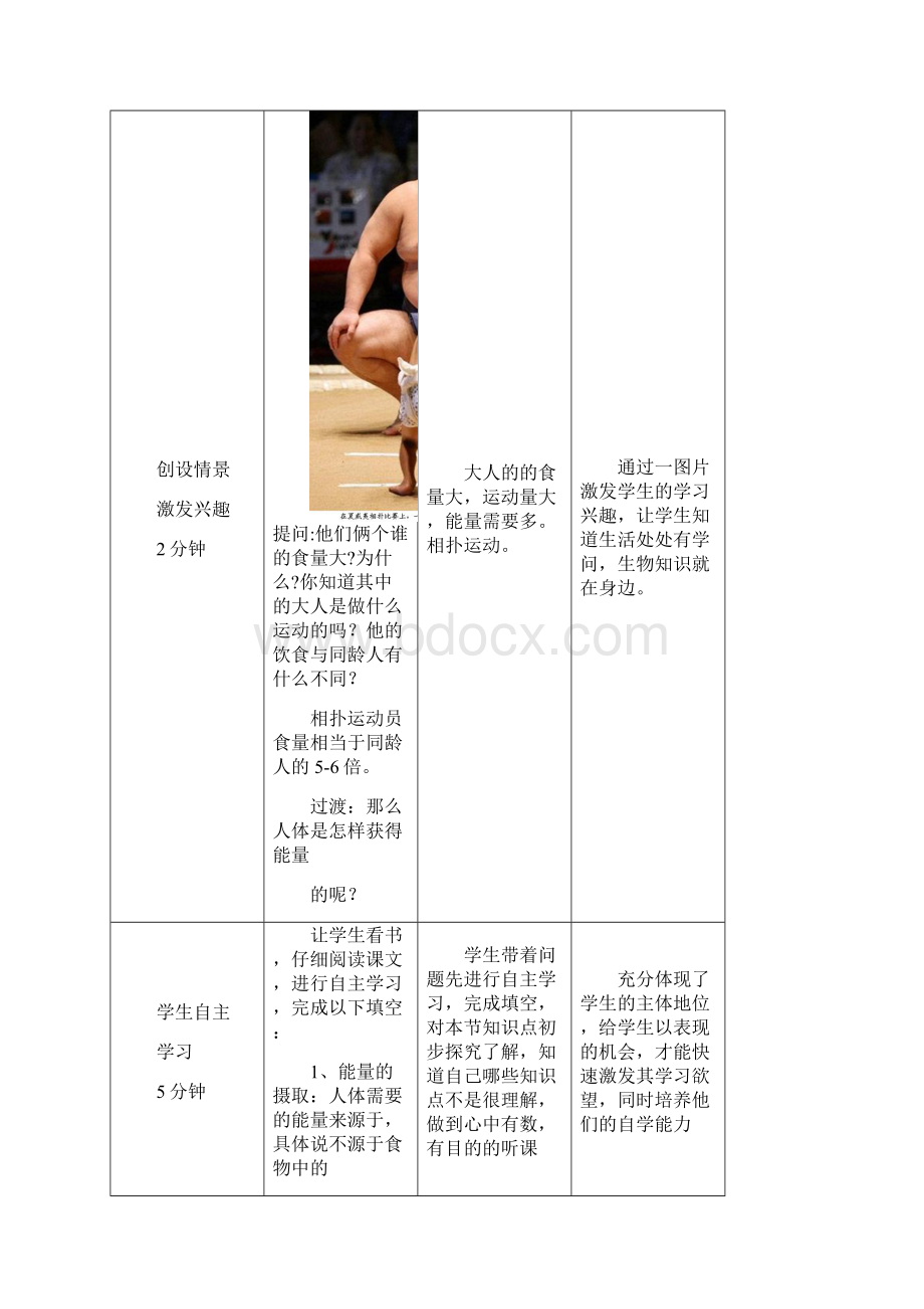 1 5 人体内能量的利用 教案鲁科版七年级下文档格式.docx_第3页