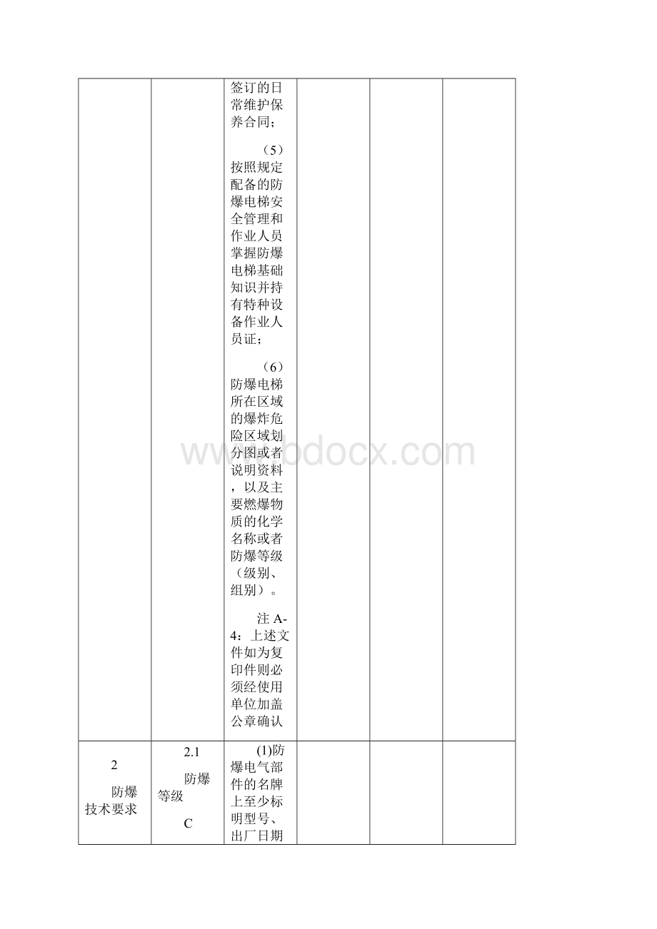 防爆电梯监督检验和定期检验内容要求与方法Word格式.docx_第3页