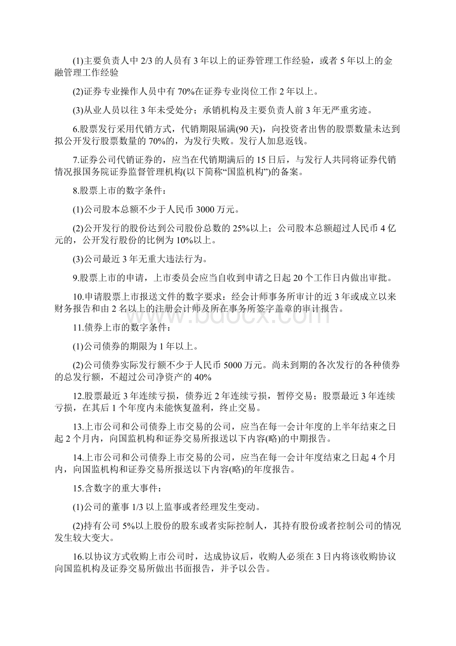 证券法律法规知识点总结Word文档格式.docx_第3页