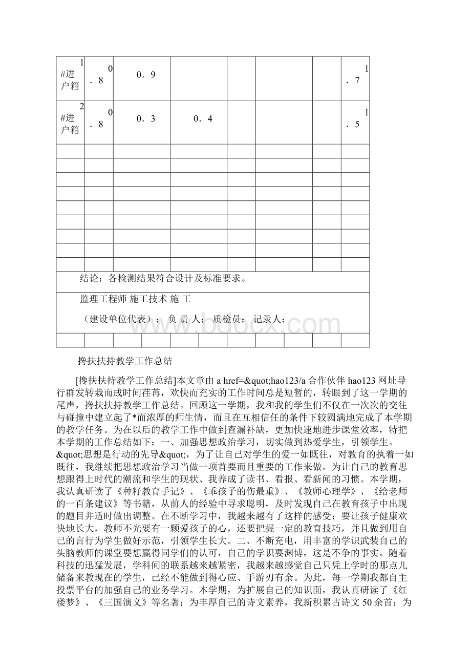 精品文档等电位联结导通性检验记录Word格式文档下载.docx_第2页