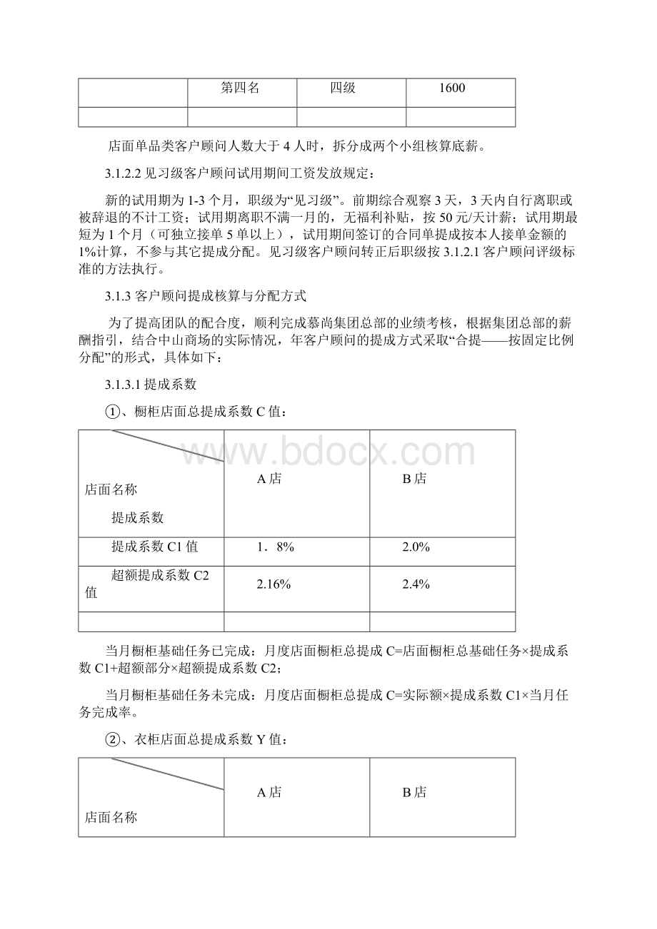 提成奖金薪酬激励机制方案文档格式.docx_第3页