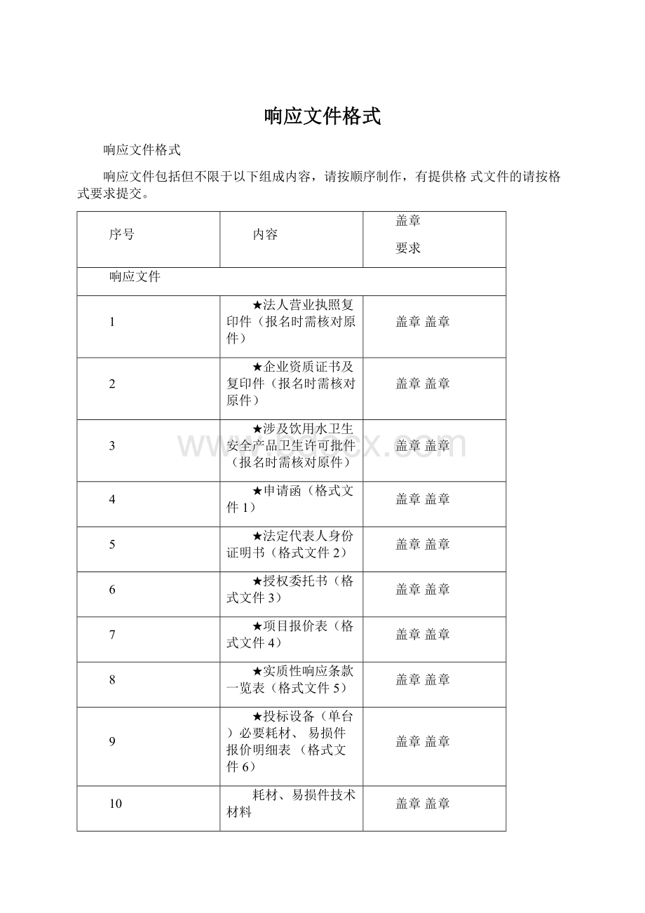 响应文件格式.docx_第1页