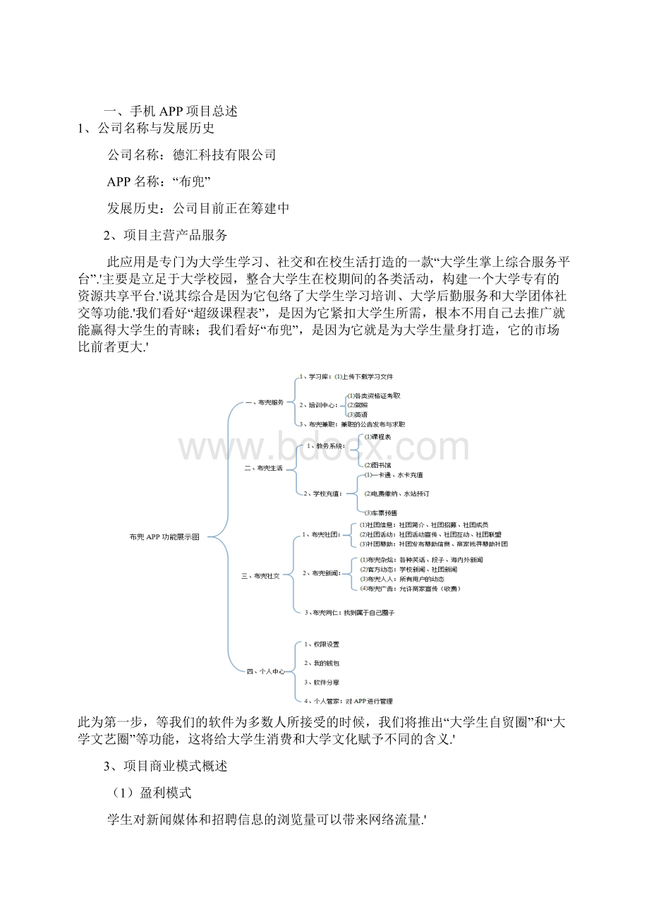 确认完稿大学生各类生活学习综合服务掌上APP平台项目创业计划书.docx_第2页