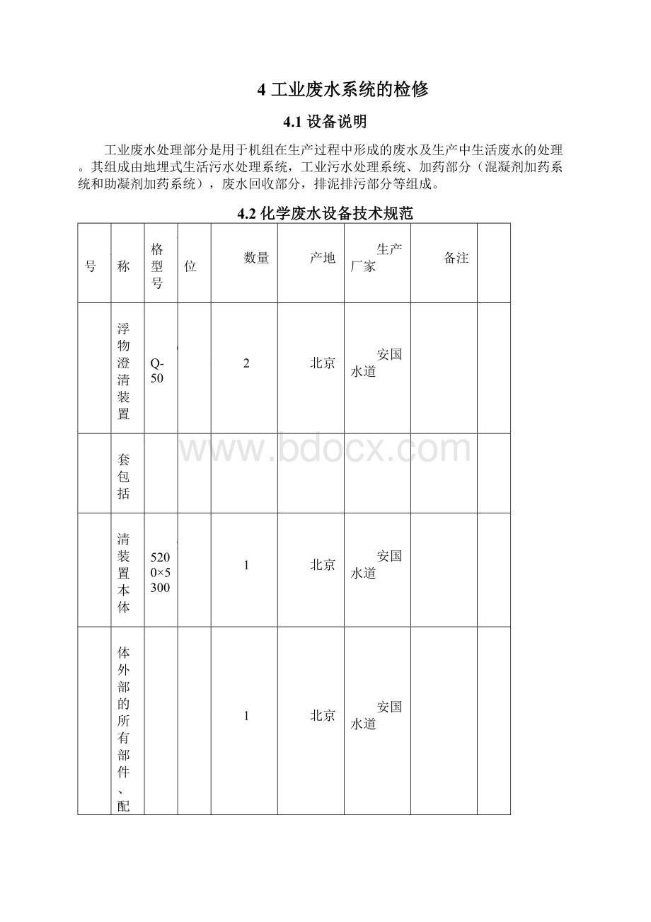 工业废水系统设备检修技术标准.docx_第2页