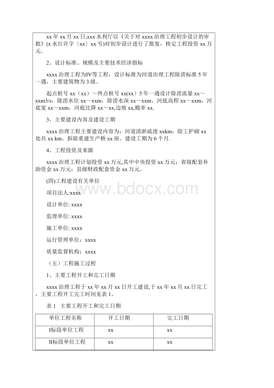 水利工程竣工验收鉴定书范本模板Word格式文档下载.docx_第2页