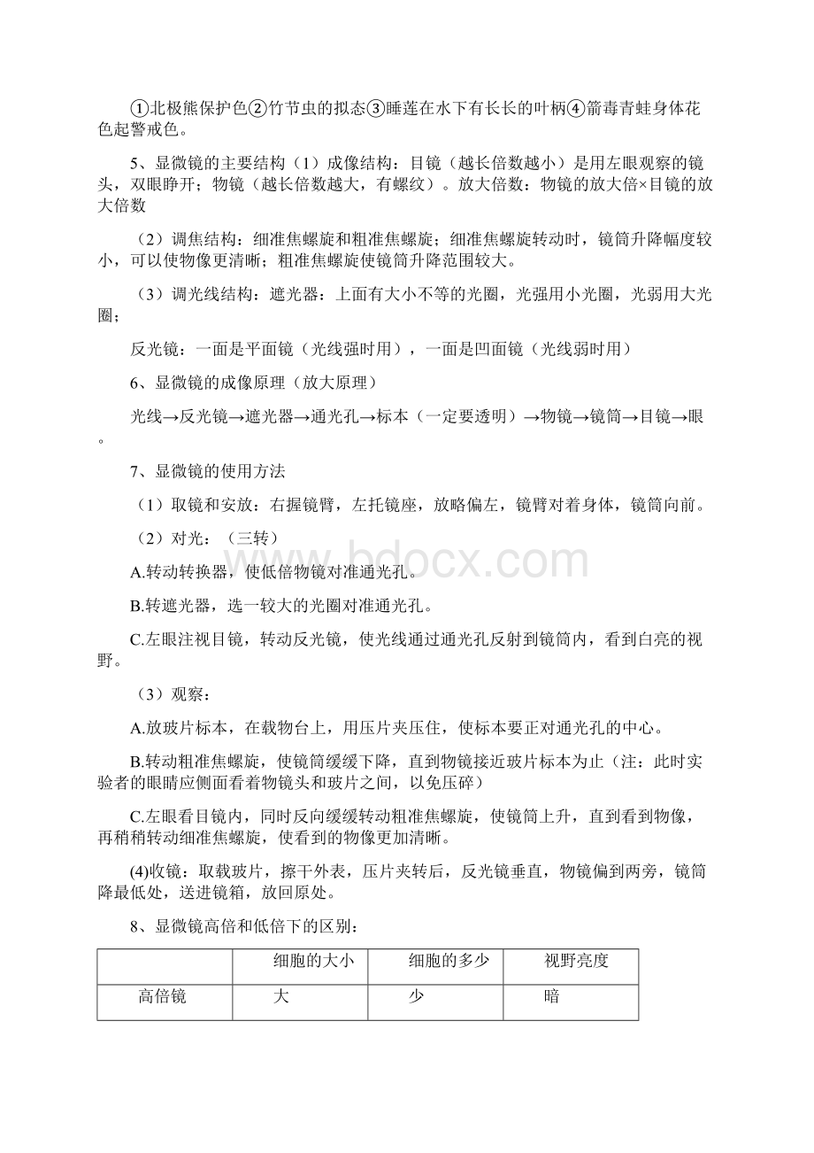 苏科版生物中考复习资料.docx_第2页