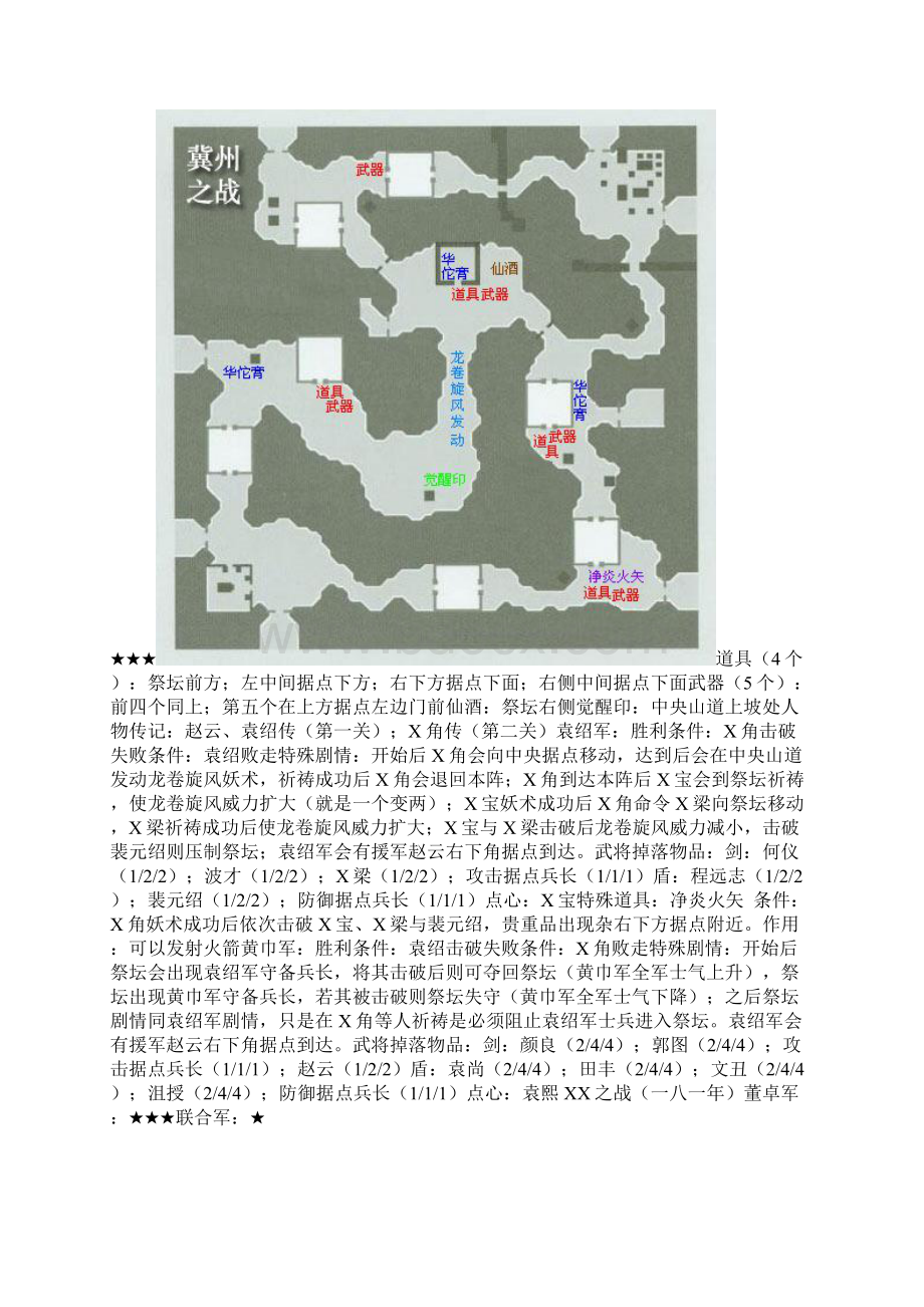 真三国无双4全关卡详细流程攻略.docx_第3页