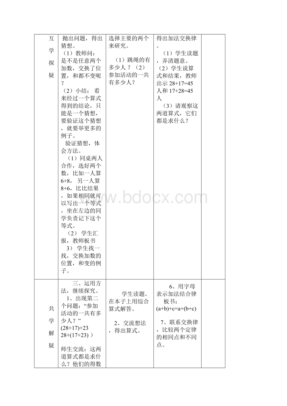 四下运算律解决问题的策略教案Word下载.docx_第2页