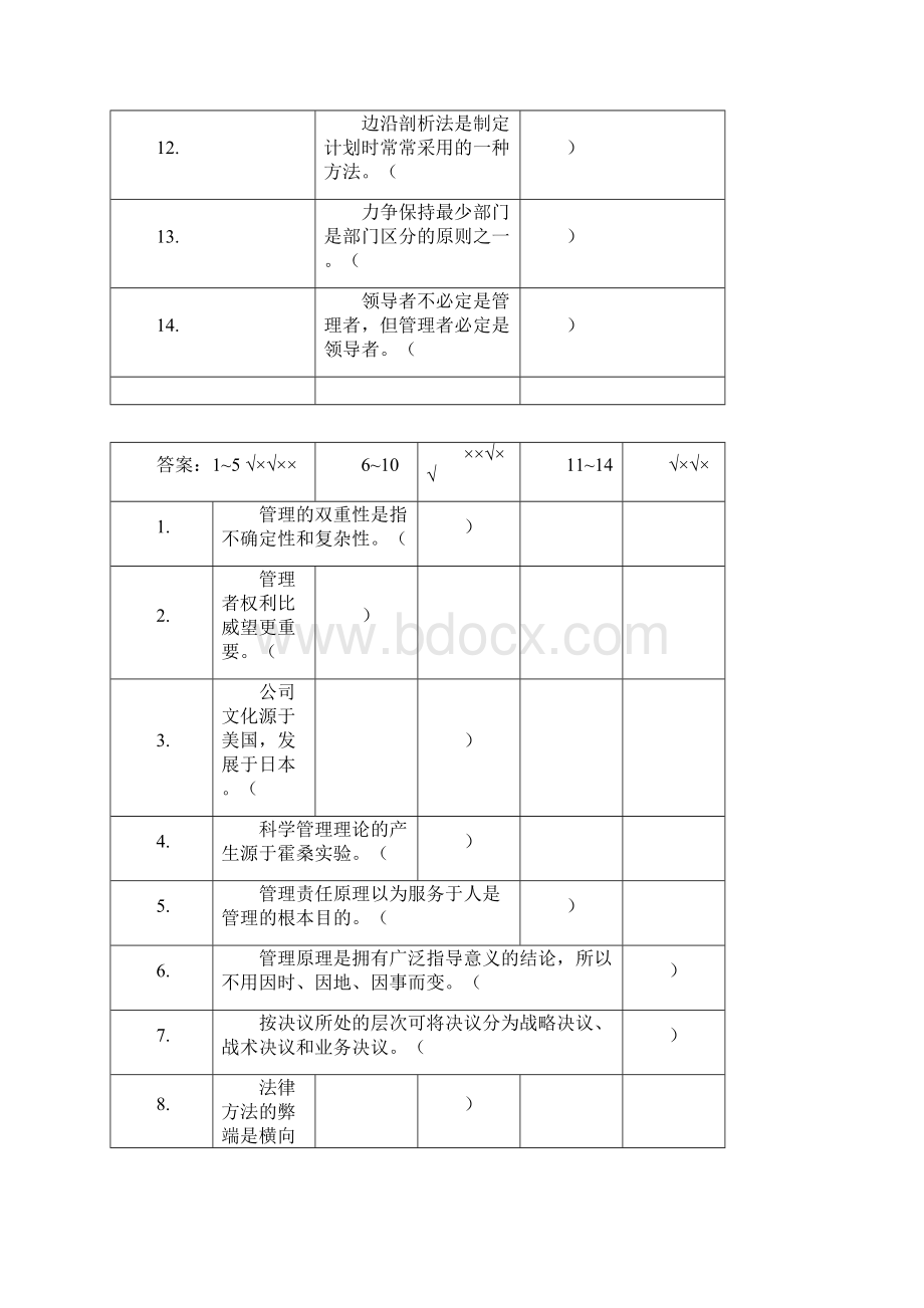 管理学原理及方法计划试题及.docx_第3页